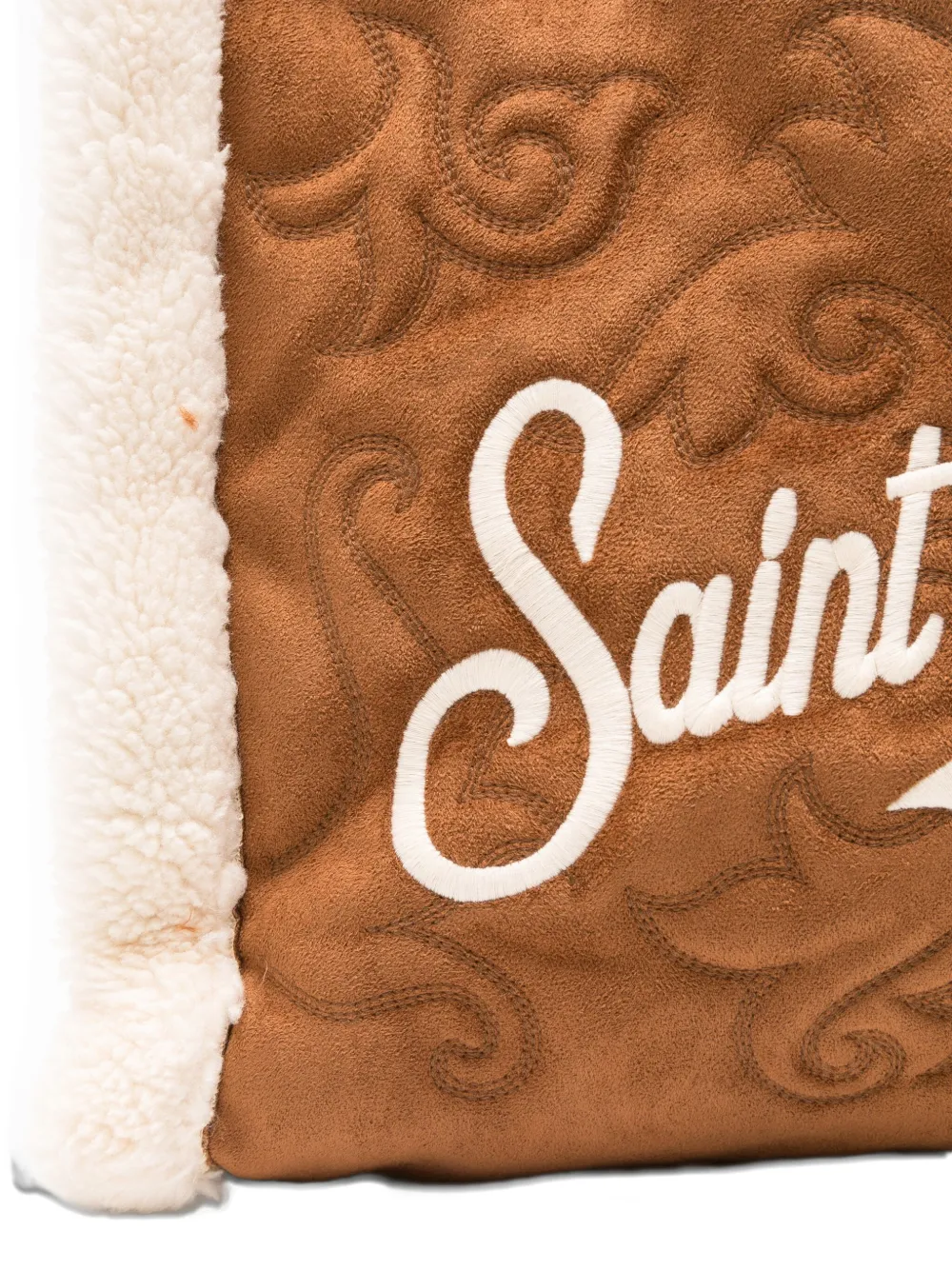 Mc2 Saint Barth Vanity Tote Bag In Brown