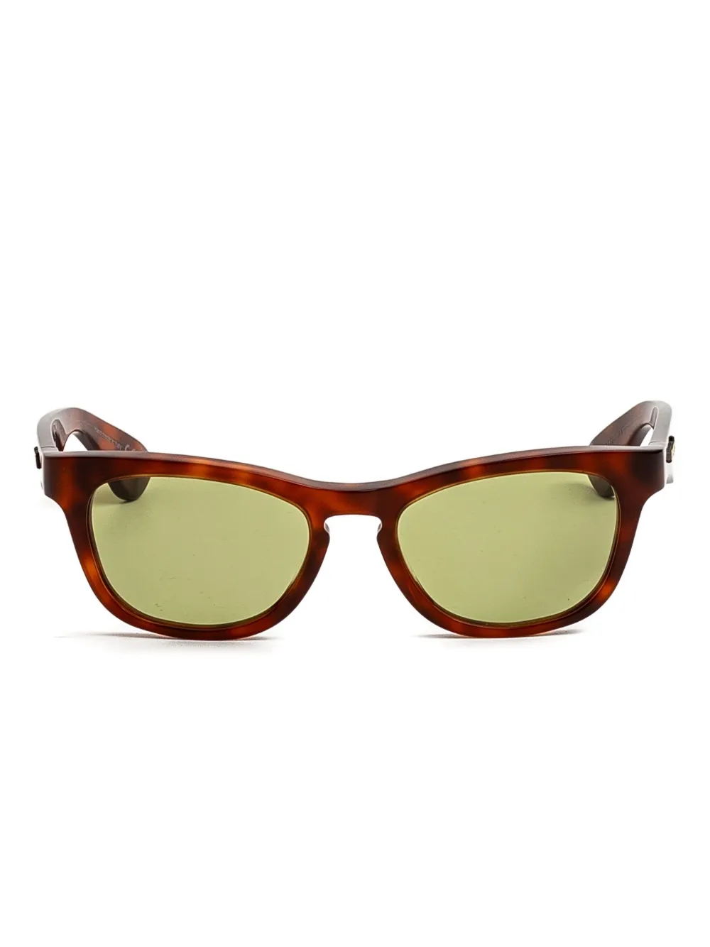 Marni Eyewear Geometric Frame Sunglasses In Brown