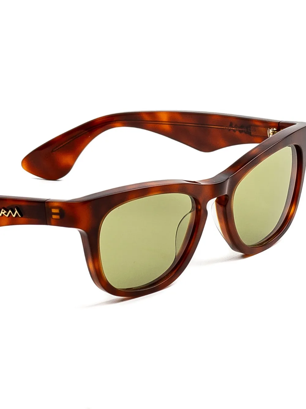 Marni Eyewear Geometric Frame Sunglasses In Brown
