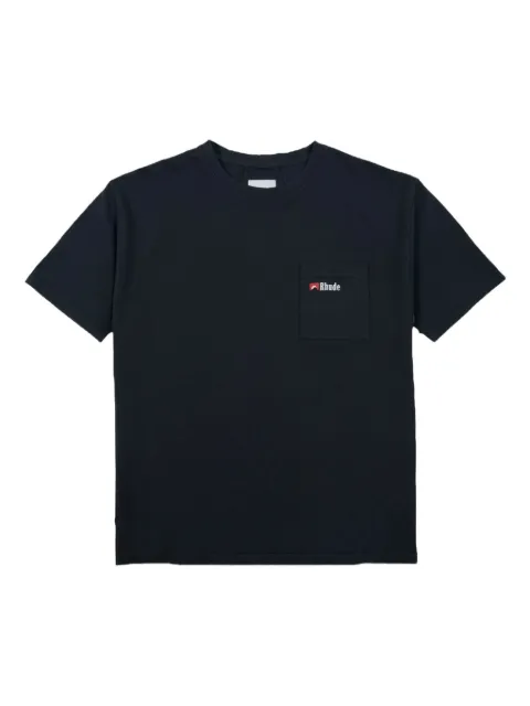 RHUDE moonlight wolf pocket tee