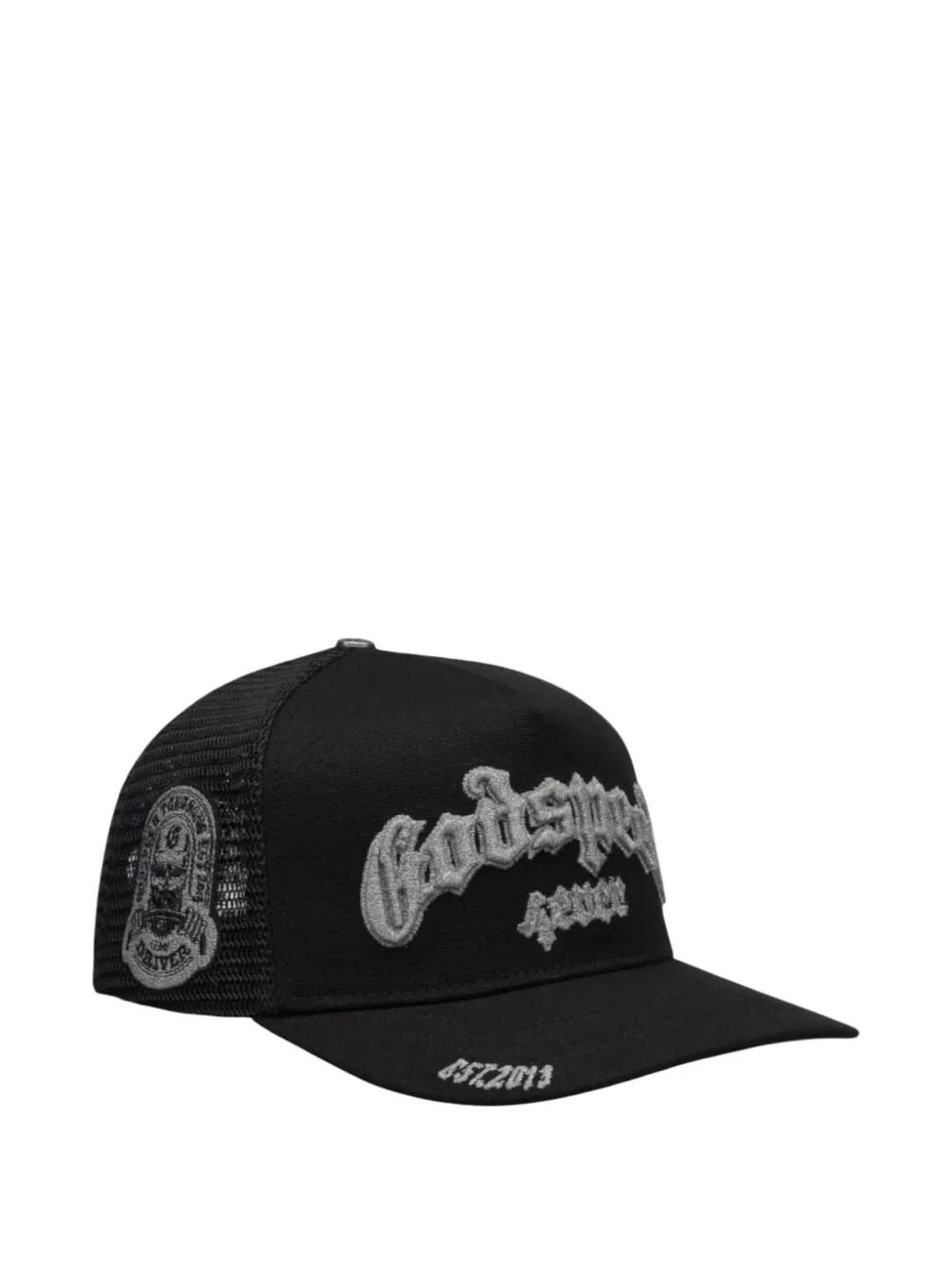 Godspeed Embroidered Trucker Hat In Black
