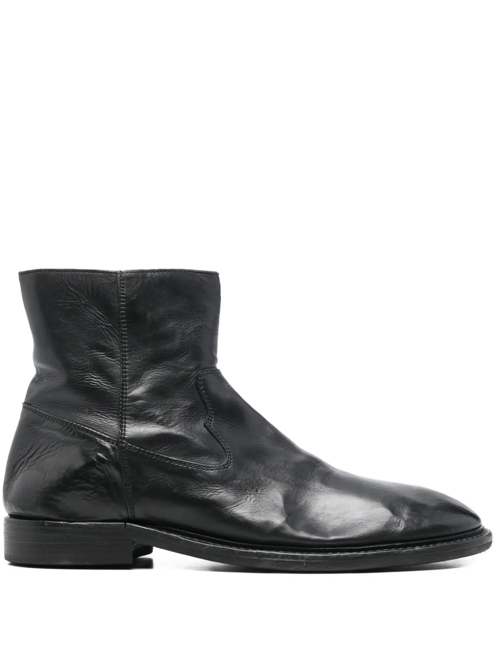 Moma botines de piel | negro | Image 1
