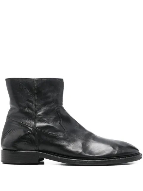 Moma leather ankle boots