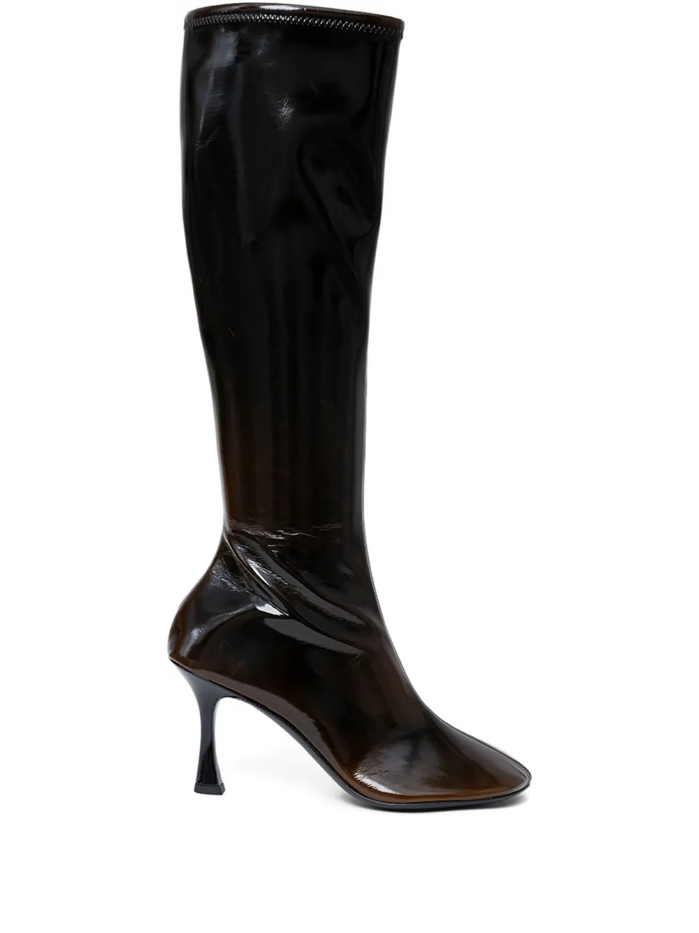 3juin 95mm Carine Heel Boots In Brown