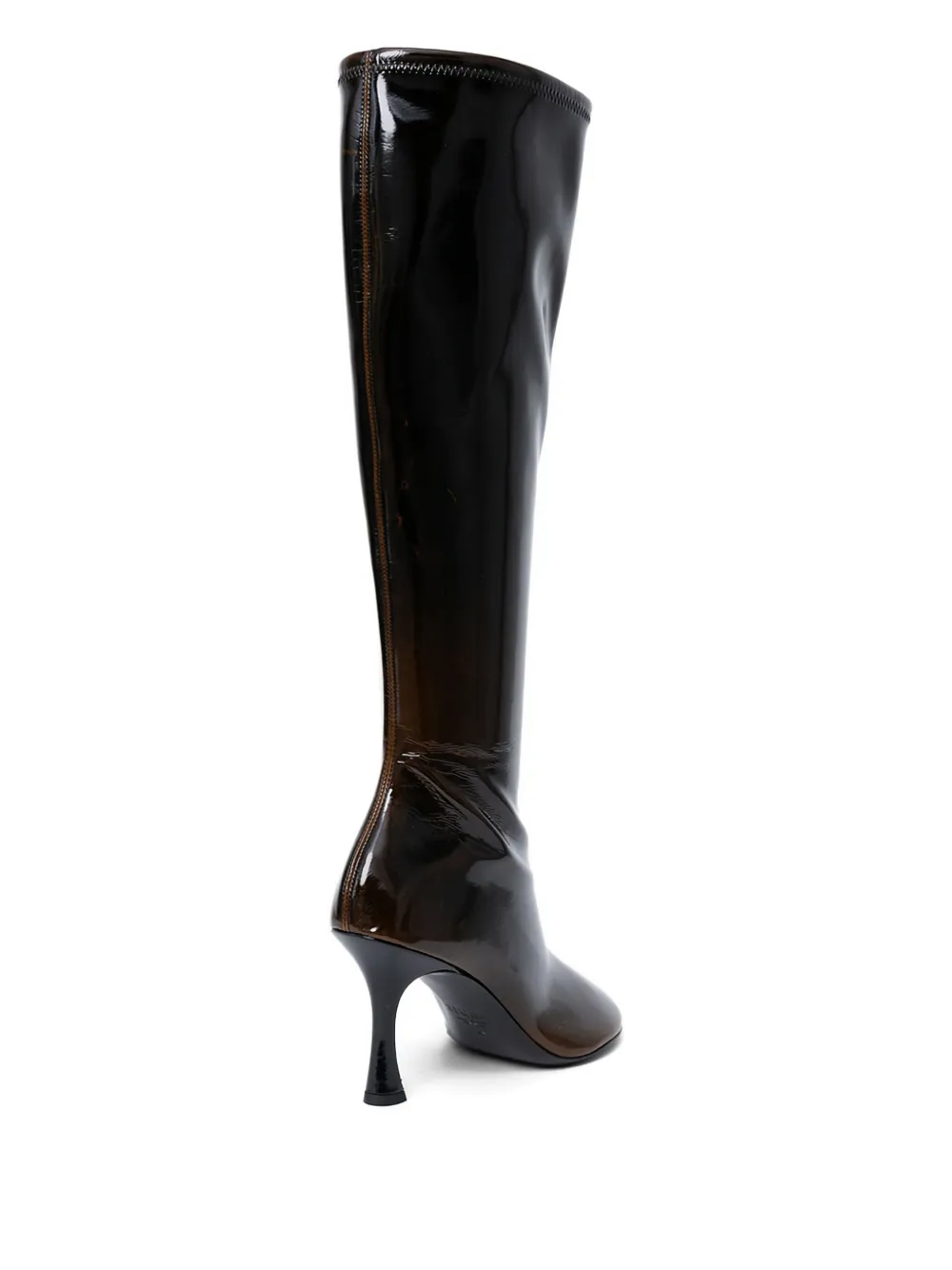 3juin 95mm Carine Heel Boots In Brown