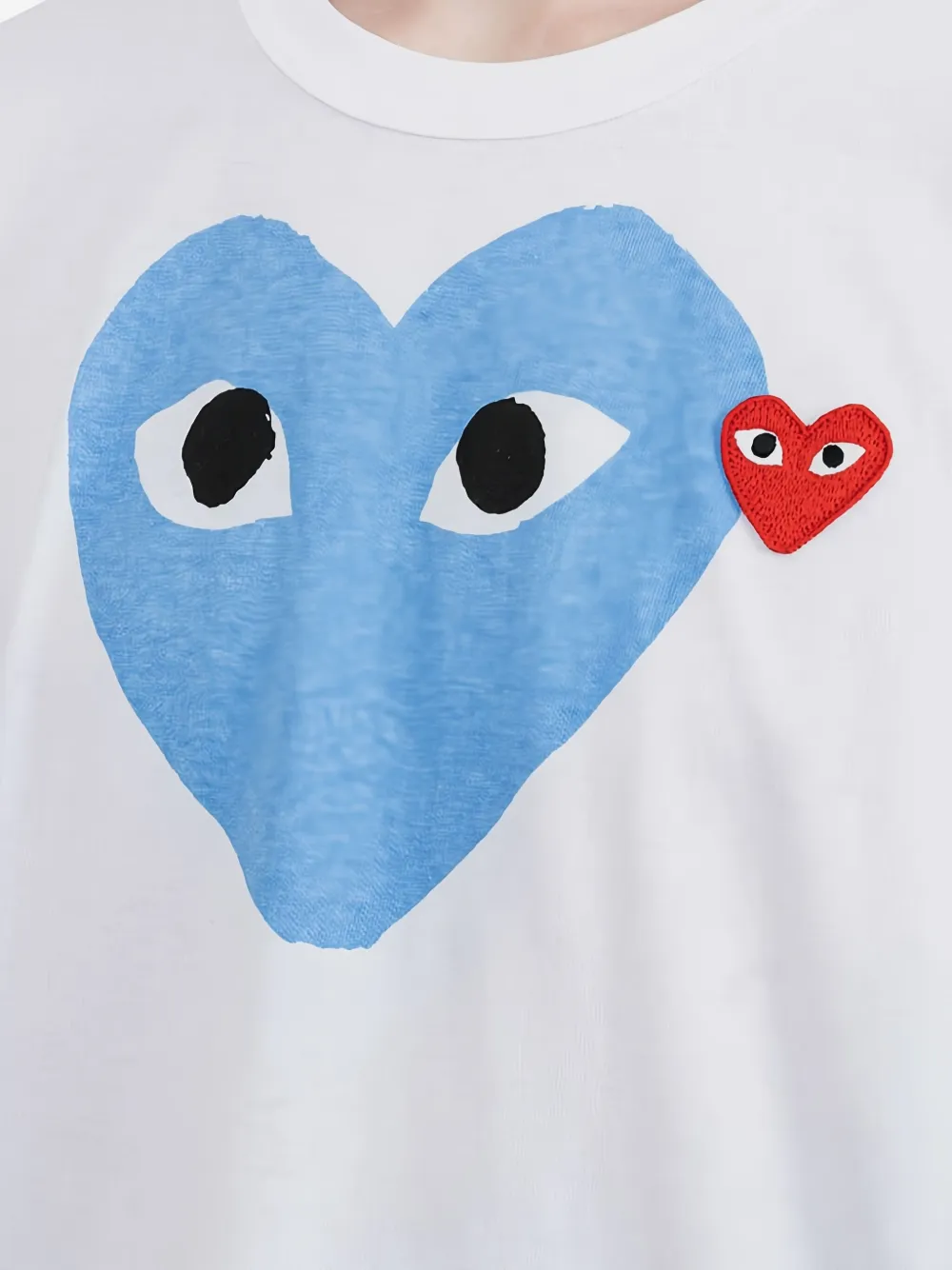 Comme Des Garçons Homme Deux Cotton T-shirt In White