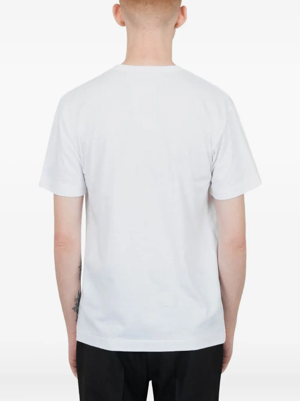 Comme Des Garçons Homme Deux Cotton T-shirt In White