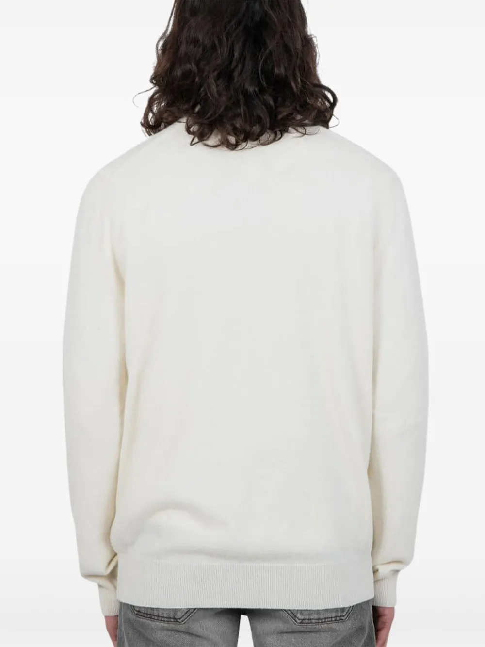 Comme des Garçons Homme Vest met hartpatch Wit