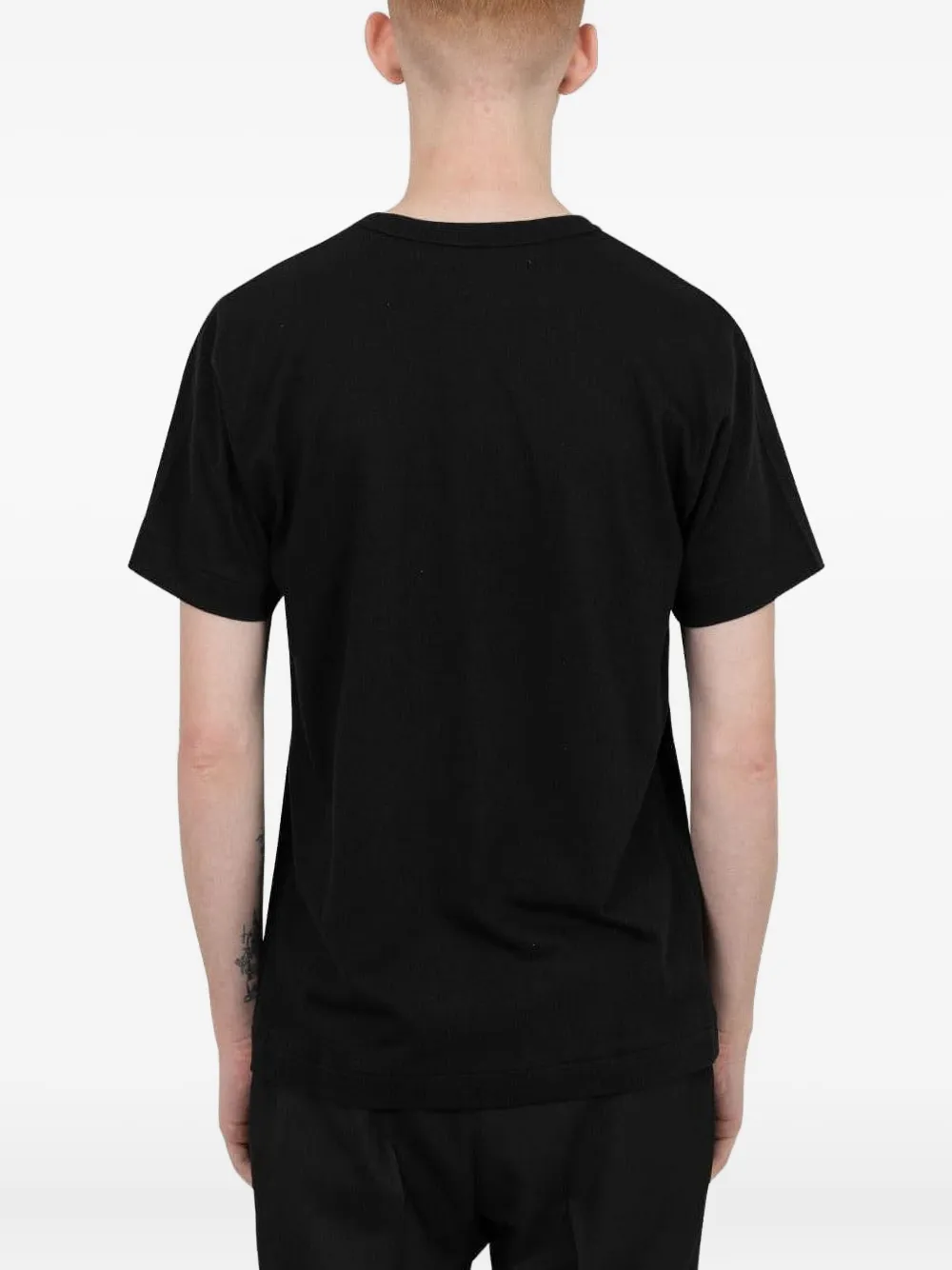 Comme des Garçons Homme Katoenen T-shirt Zwart