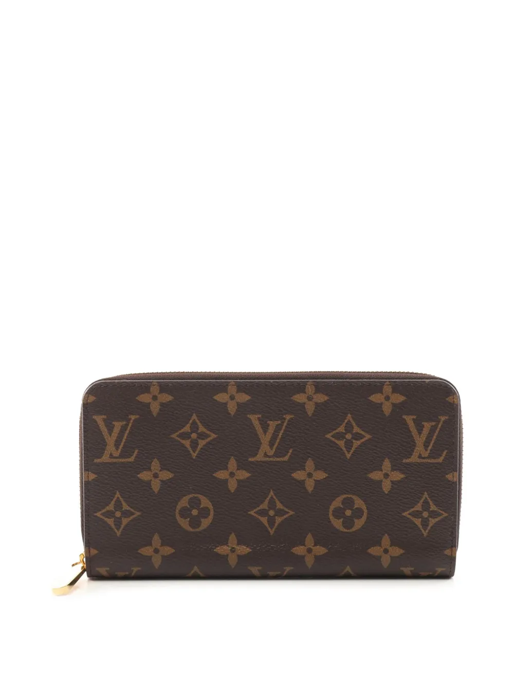Pre-owned Louis Vuitton 2018 Monogram Zippy Wallet Long Wallets In Brown