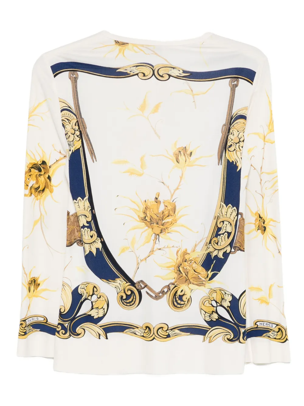 Hermès Pre-Owned blusa de seda 1980 | Image 2
