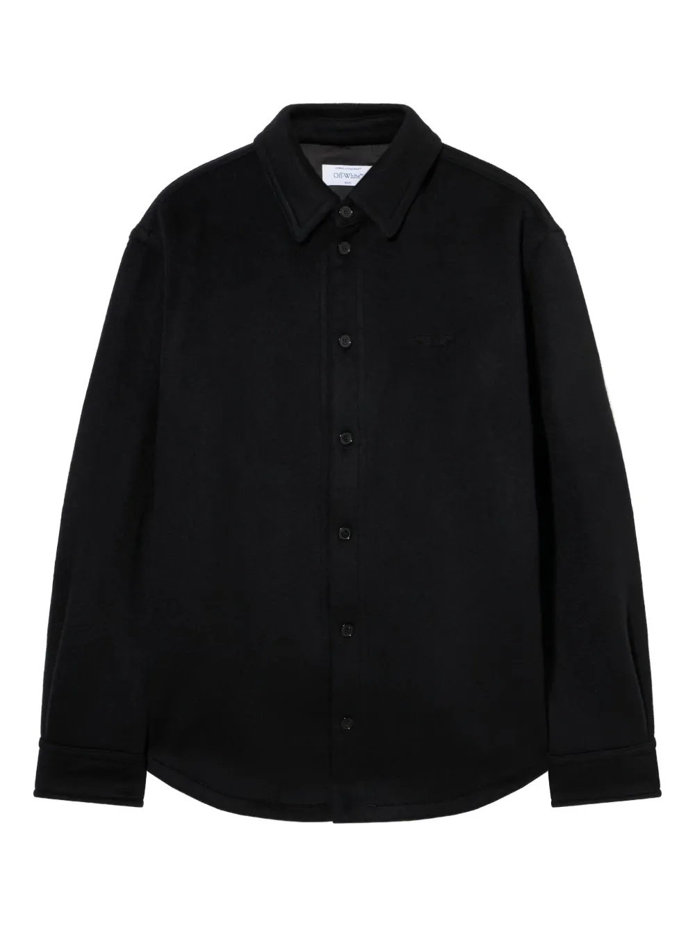 Off-White ミリタリー オーバーシャツ - ブラック Off-White ミリタリー オーバーシャツ - ブラック