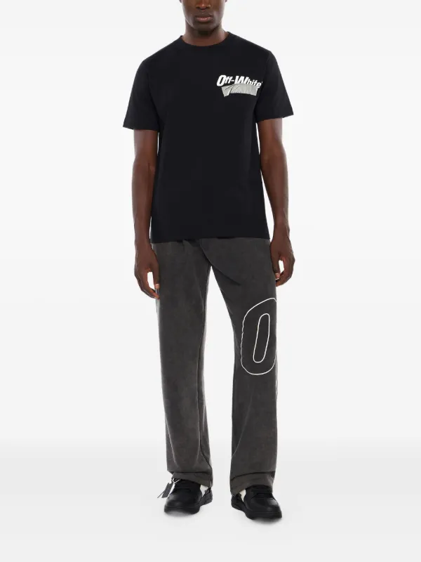Off-White Outline Arrow Track Pants | Black | FARFETCH