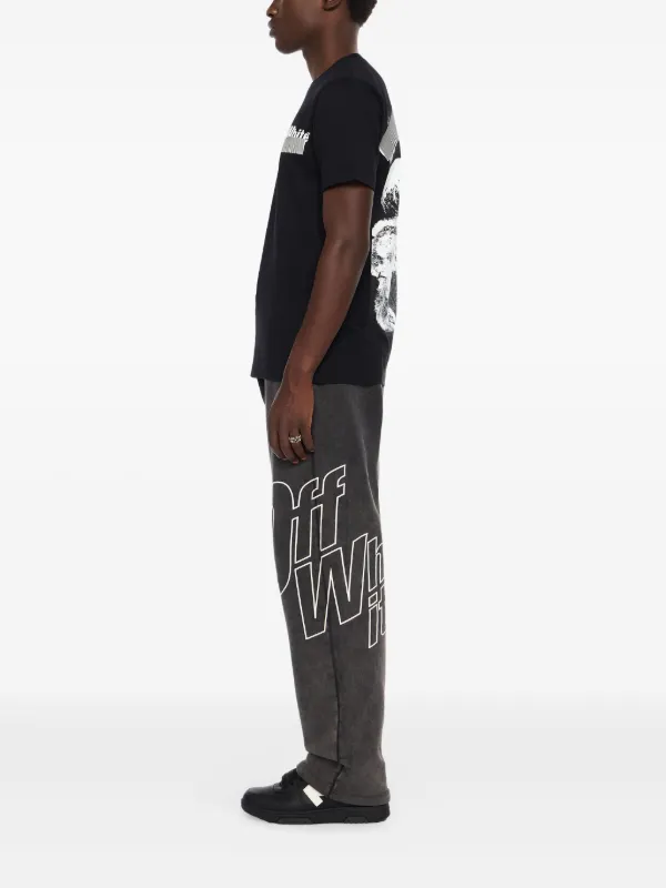Off-White Outline Arrow Track Pants | Black | FARFETCH