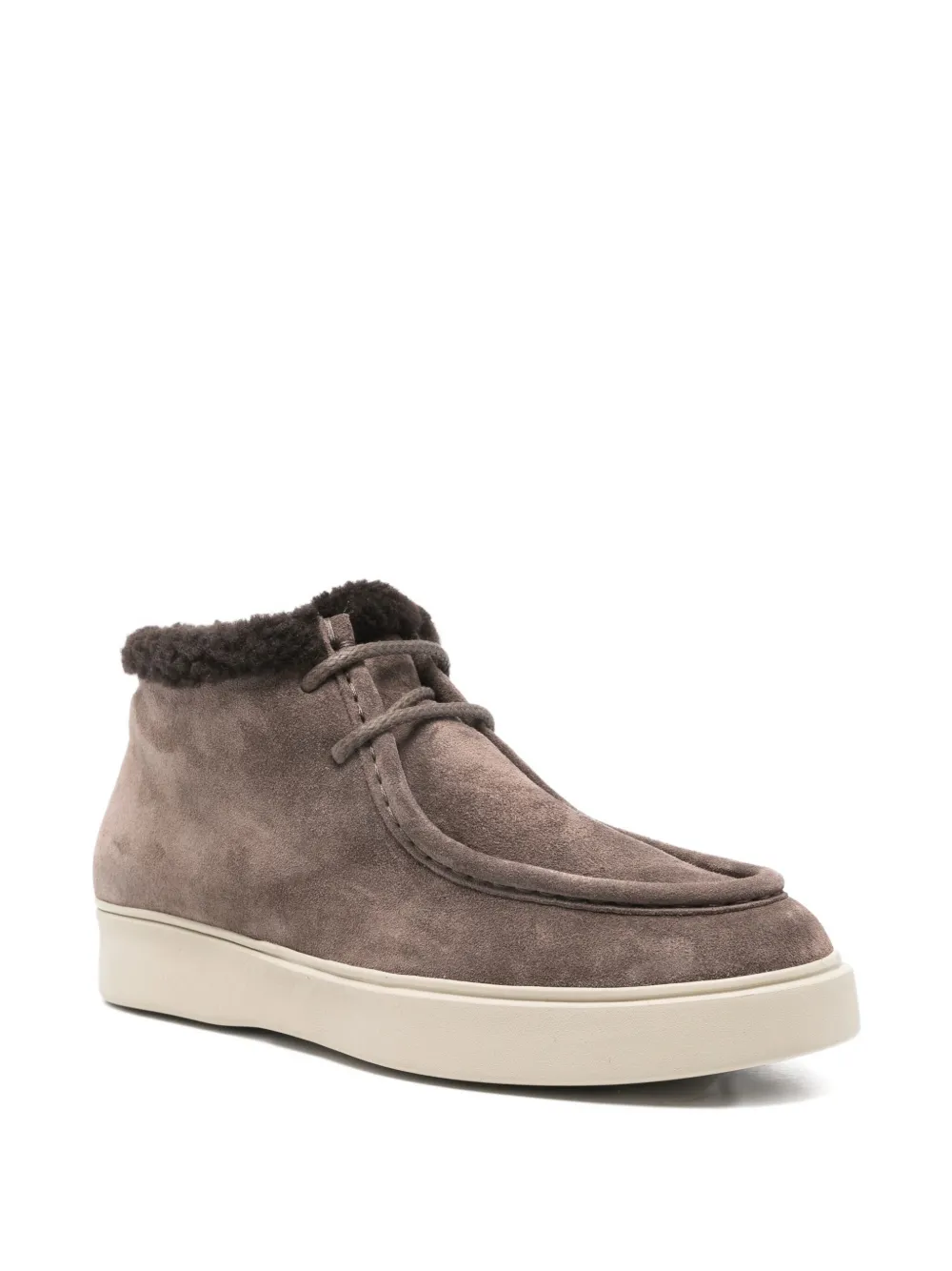 Officine Creative Suède desert boots Grijs