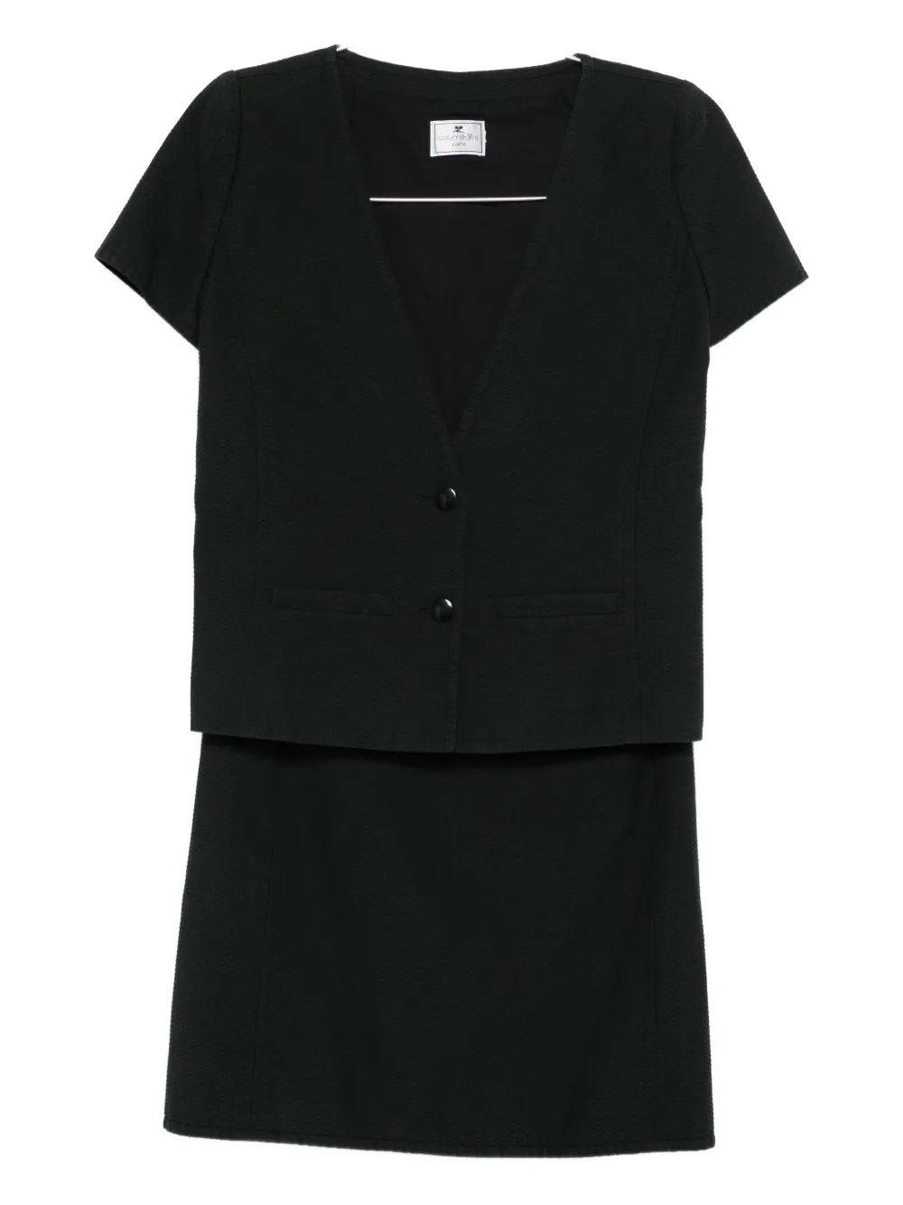 Courrèges Pre-Owned Completo anni '2000 - Nero