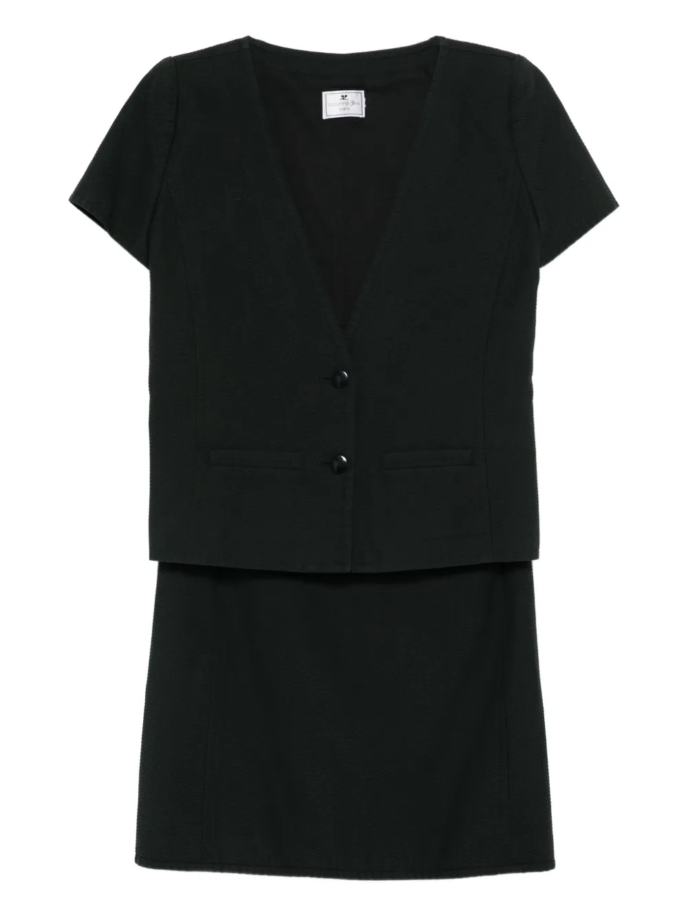 Courrèges Pre-Owned traje 2000 | negro | Image 1