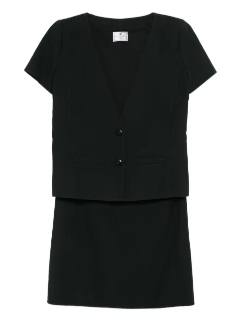 Courrèges Pre-Owned costume en coton (années 2000)