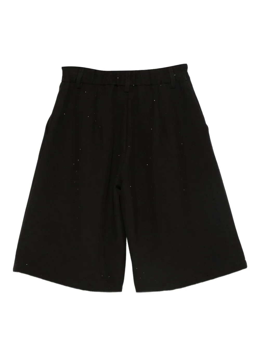 Miss Grant Kids Shorts verfraaid met stras Zwart
