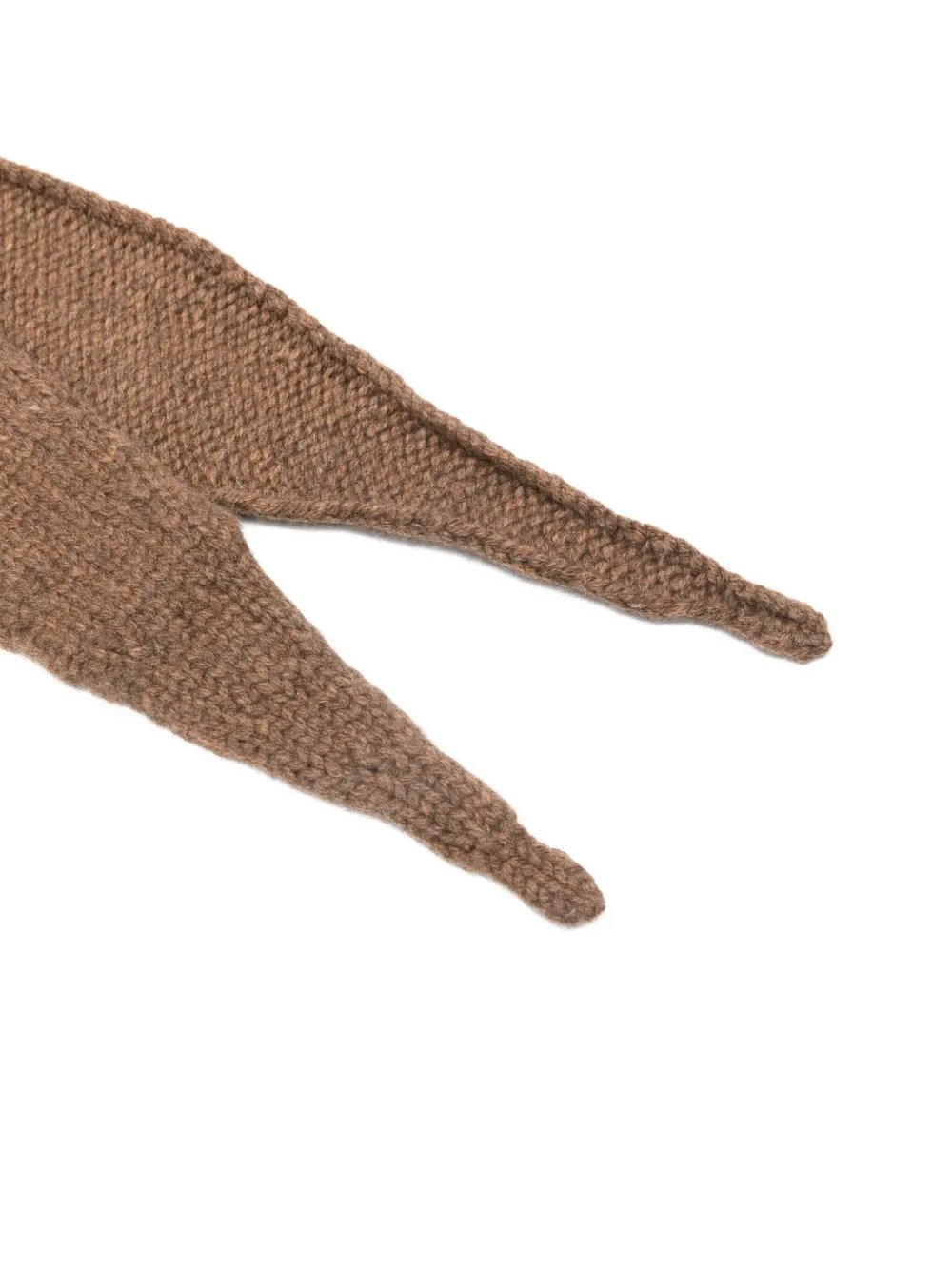 Studio Nicholson Gebreide stropdas Beige