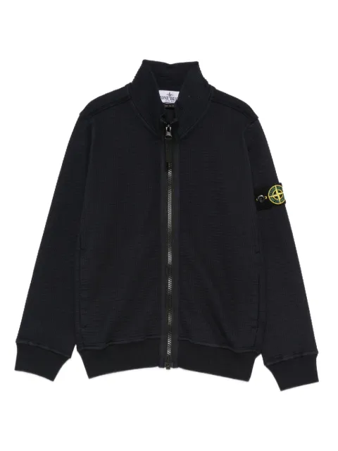 Stone Island Junior zip-up sweatshirt