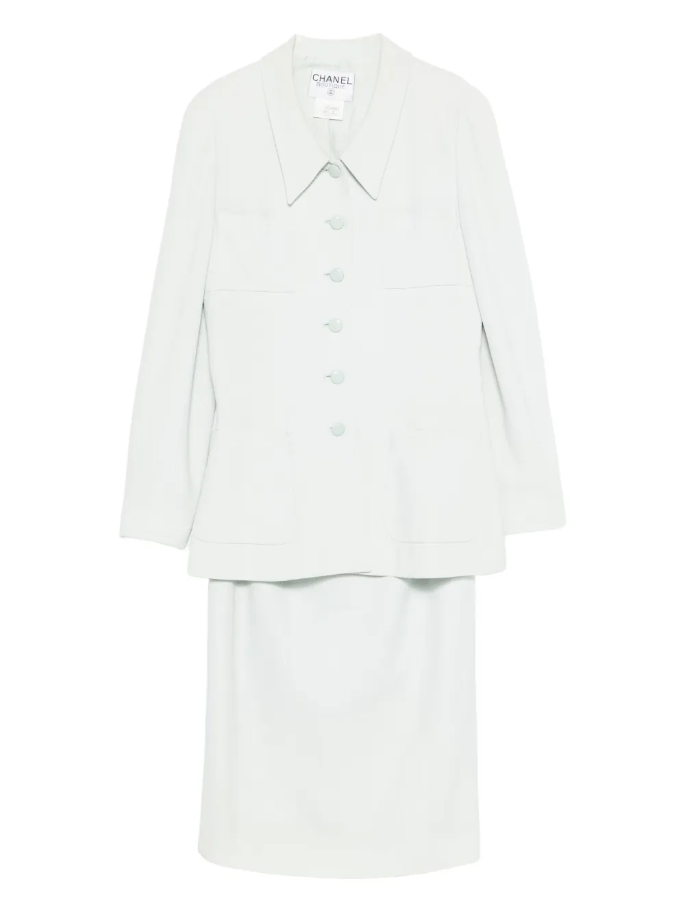CHANEL Pre-Owned 1998 Croisiere suit | Blue | Image 1