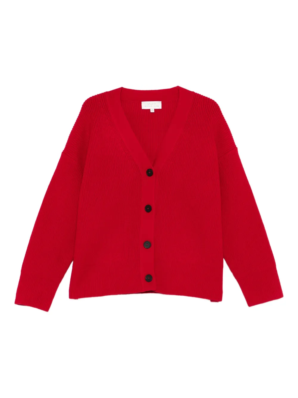 Studio Nicholson ニットカーディガン - レッド Studio Nicholson ニットカーディガン - レッド