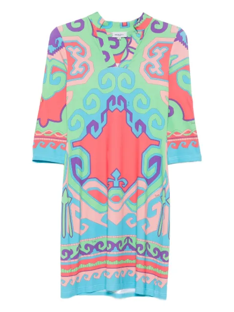 PUCCI Pre-Owned 2000s geometric-print dress