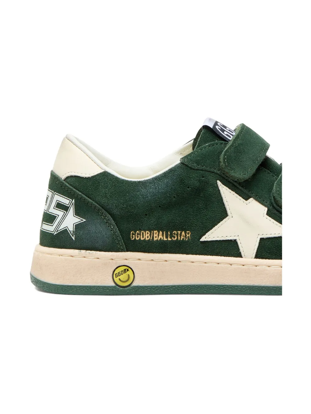 Golden Goose Kids Star Ball sneakers met band Groen