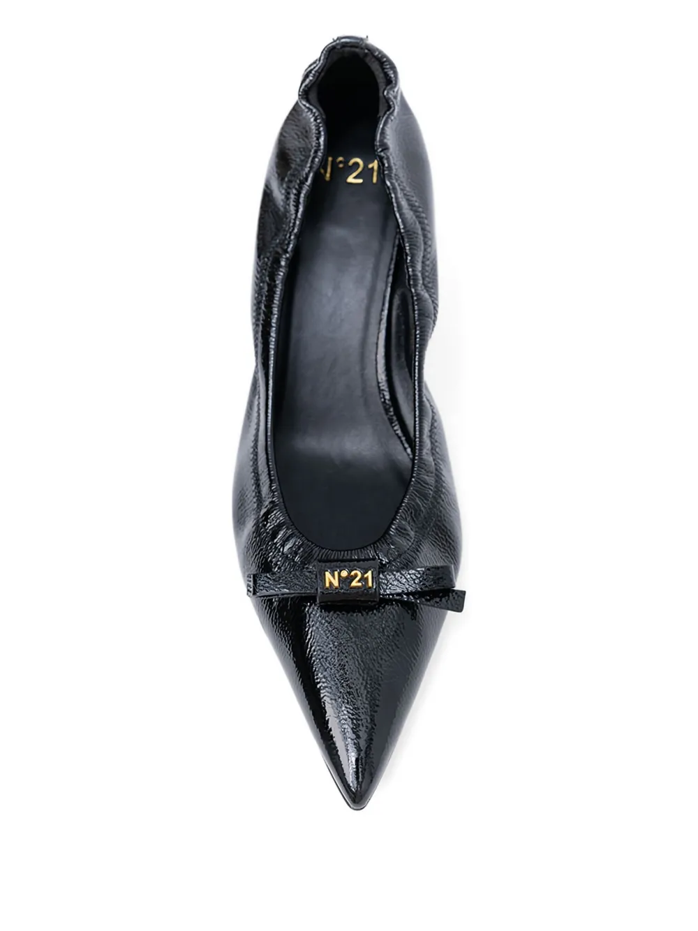 N°21 60mm Bow-tie Pumps In Black