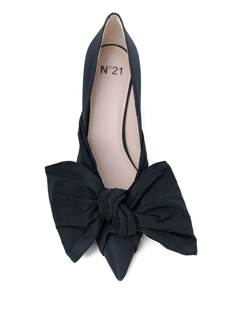 N°21 Bow-tie Pumps In Black