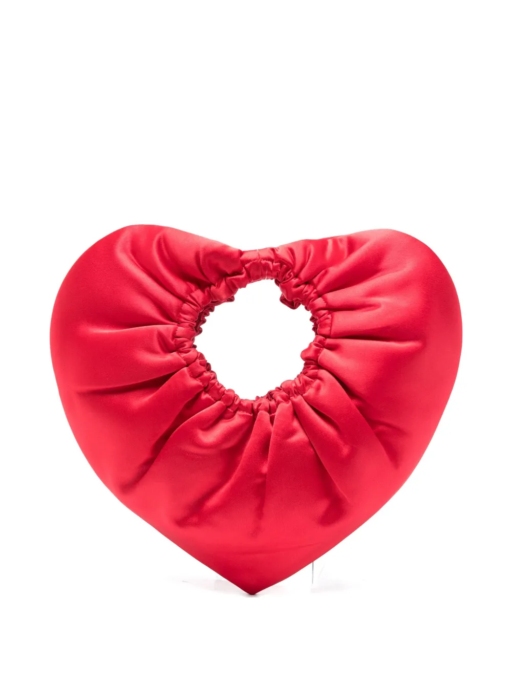 Vivetta Heart-shaped Tote Bag In Red