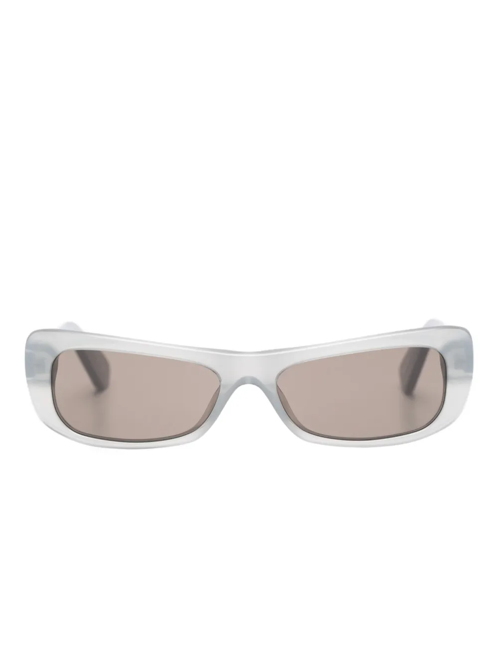 Jacquemus Capri rectangle-frame sunglasses | Grey | Image 1