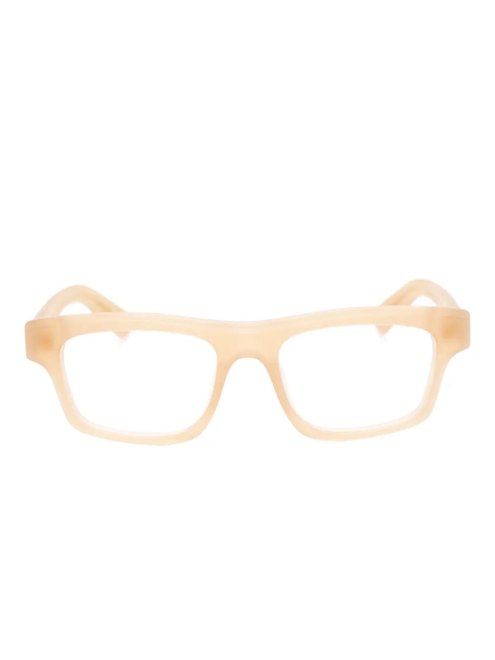 Jacquemus Galerie rectangle-frame glasses | Neutrals | Image 1