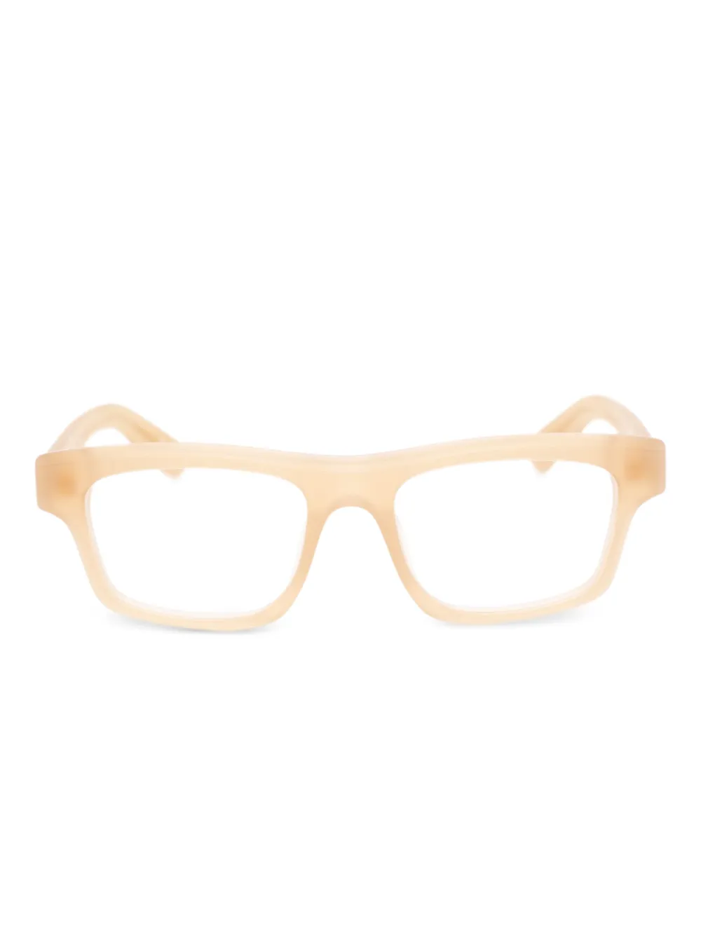 Jacquemus Galerie rectangle-frame glasses | Neutrals | Image 1