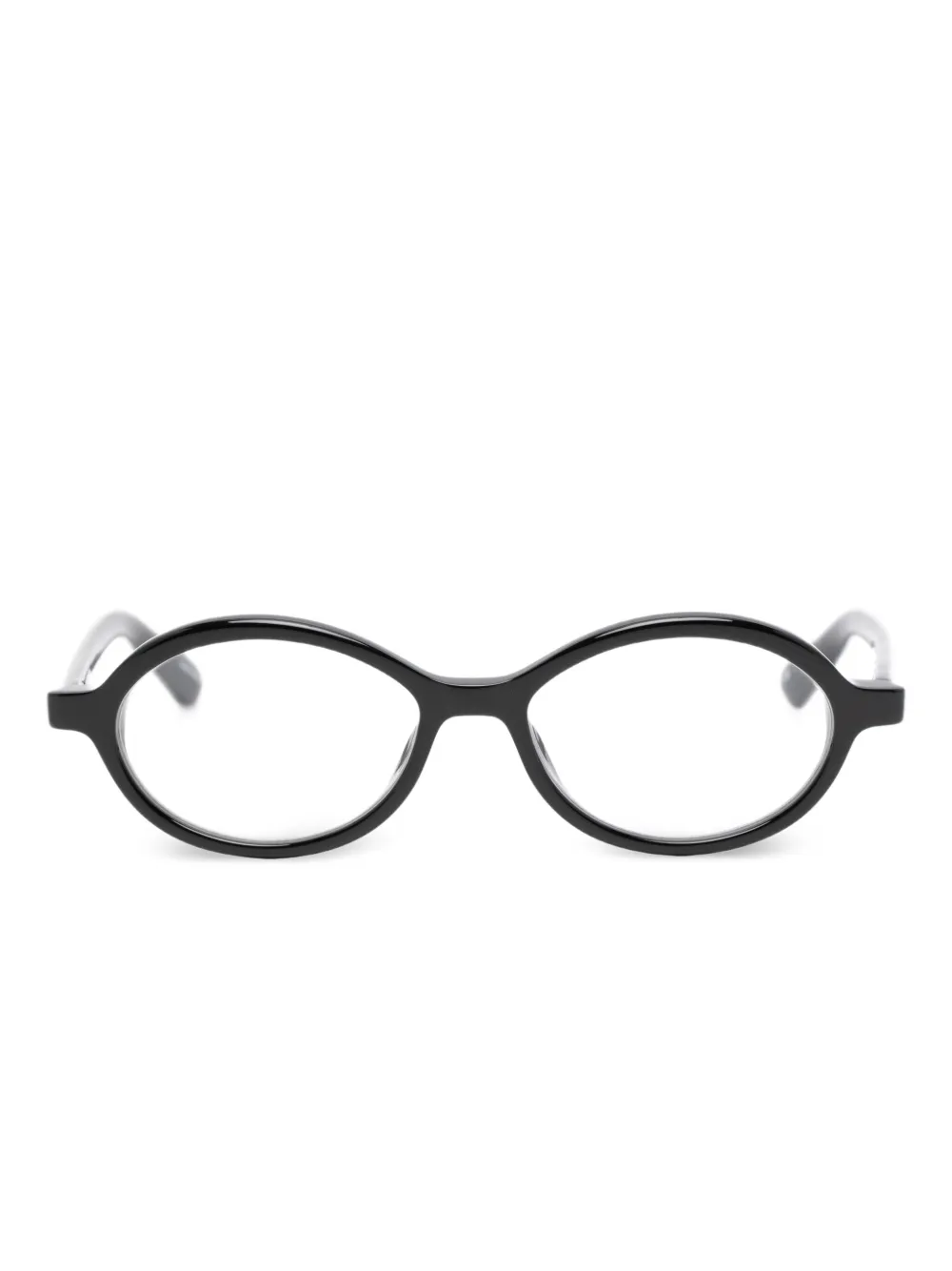 Jacquemus Pablo oval-frame glasses | Black | Image 1