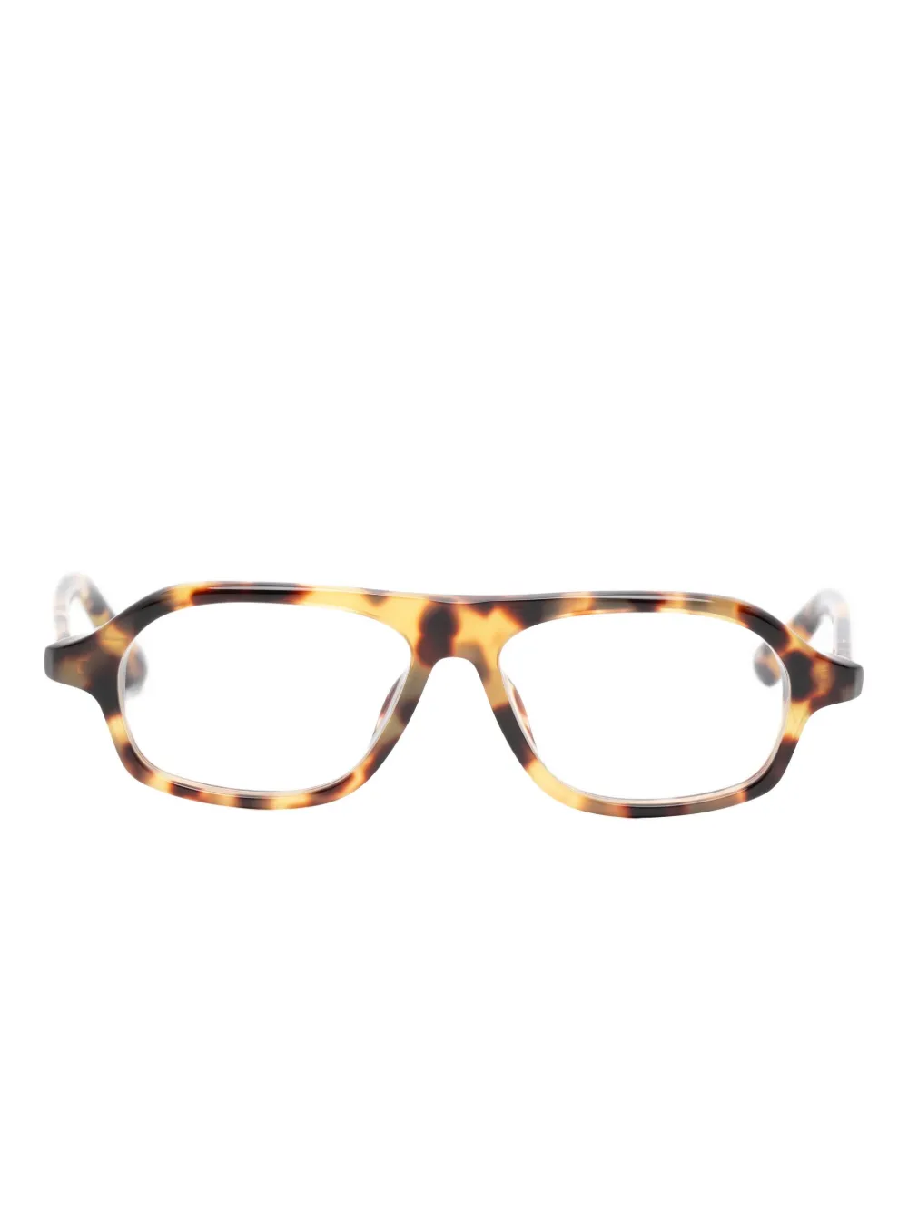 Jacquemus Bécane pilot-frame glasses | Brown | Image 1