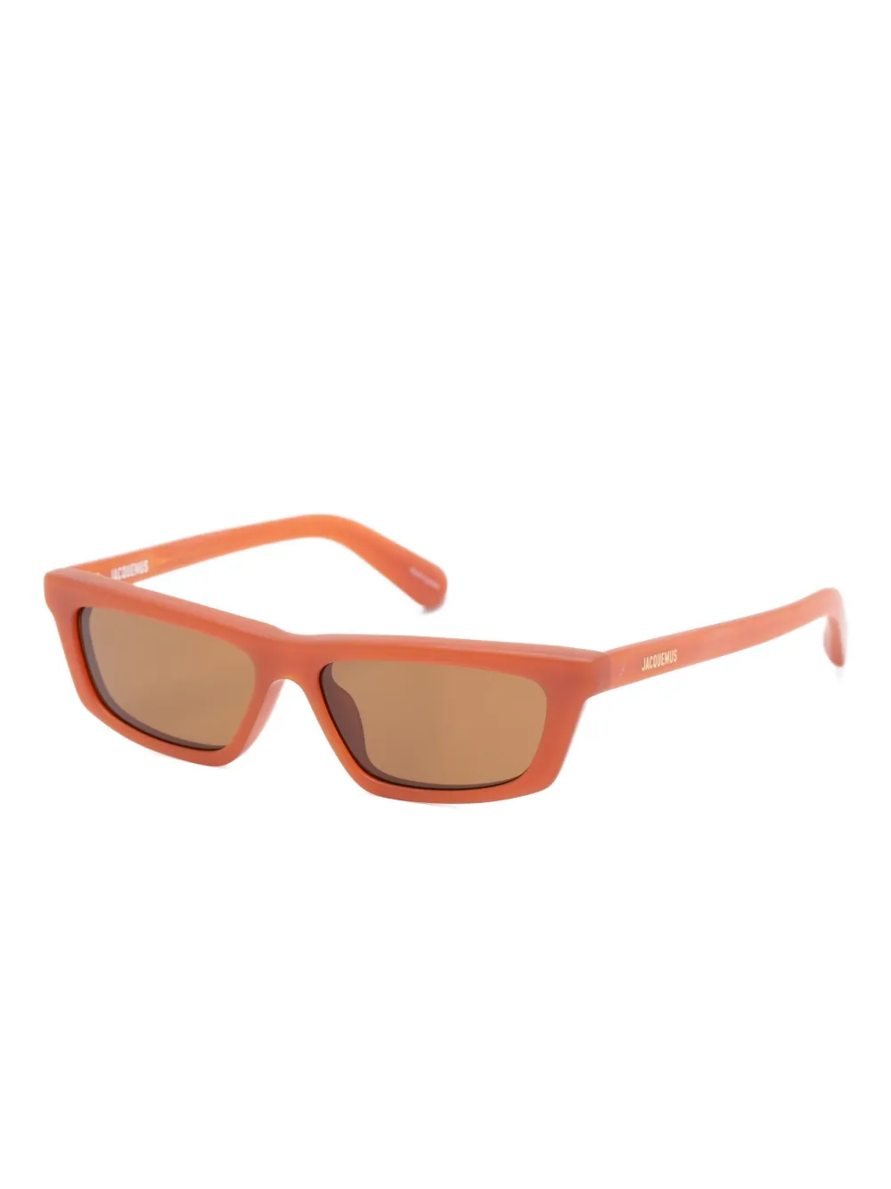 Jacquemus rectangle-trapezi sunglasses | Image 2