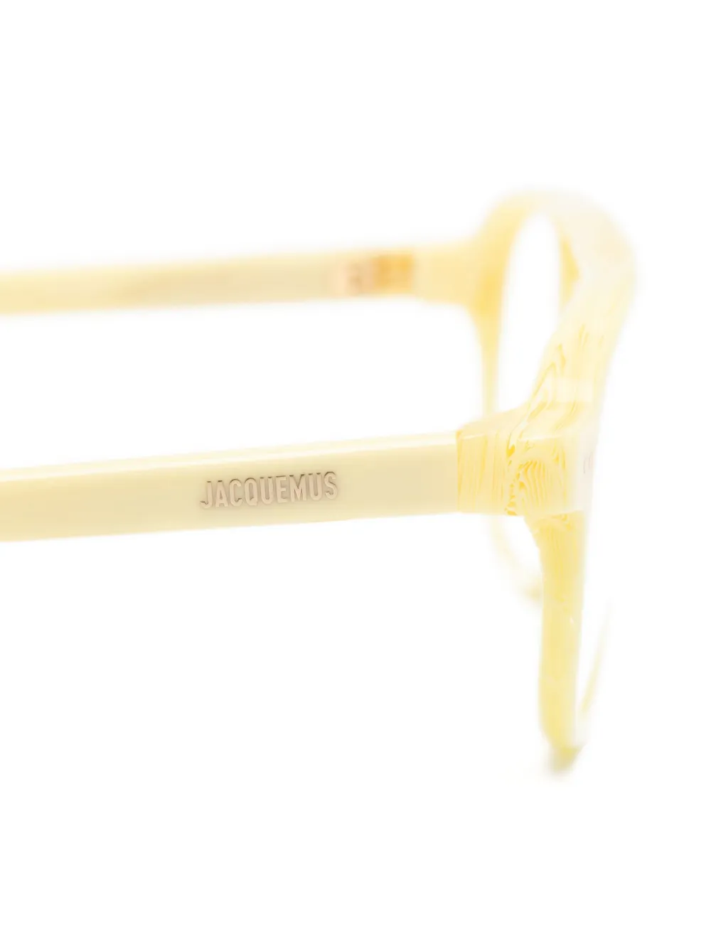 Jacquemus Altu bril Geel