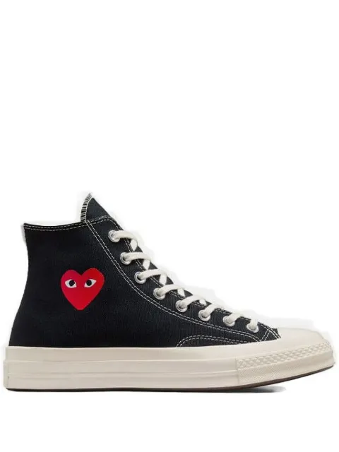 Comme Des Garçons Play x Converse X 컨버스 하이 프티 쾨흐 스니커즈