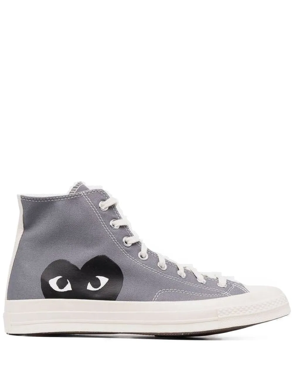 Comme Des Garçons Play x Converse high-top sneakers | Grey | Image 1