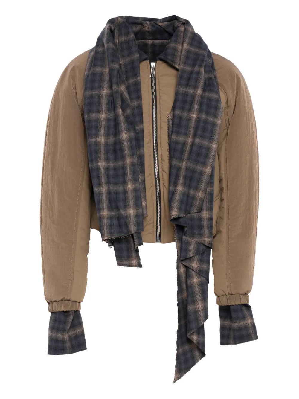 MARBELL zip jacket - Braun