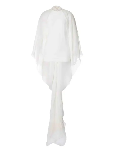 Alberta Ferretti draped blouse