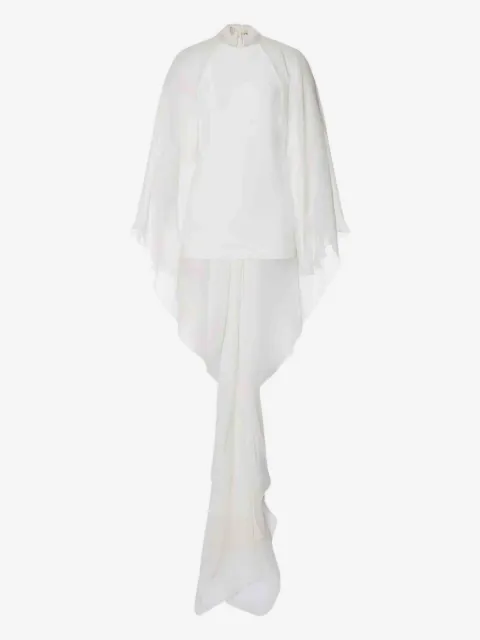 Alberta Ferretti draped blouse