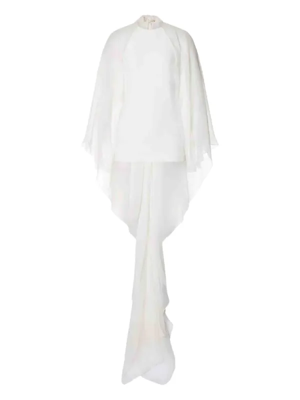 Alberta Ferretti ドレープ ブラウス | ホワイト | FARFETCH JP