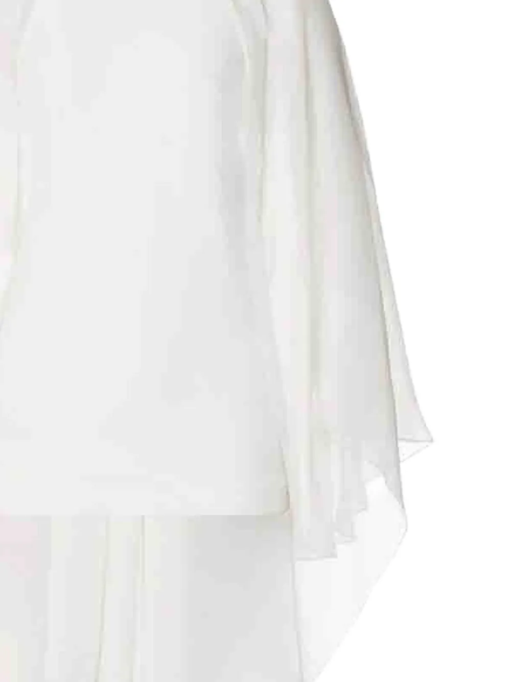 Alberta Ferretti draped blouse - Wit