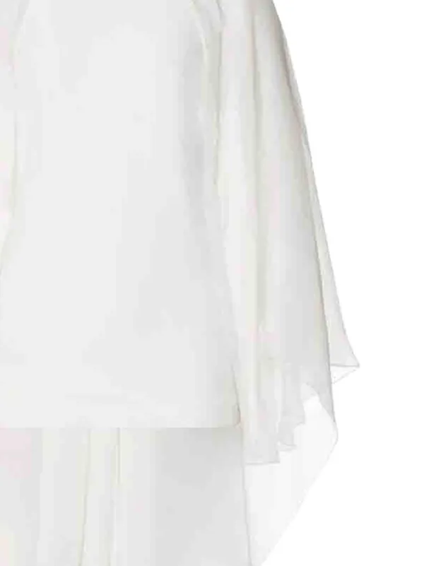 Alberta Ferretti ドレープ ブラウス | ホワイト | FARFETCH JP