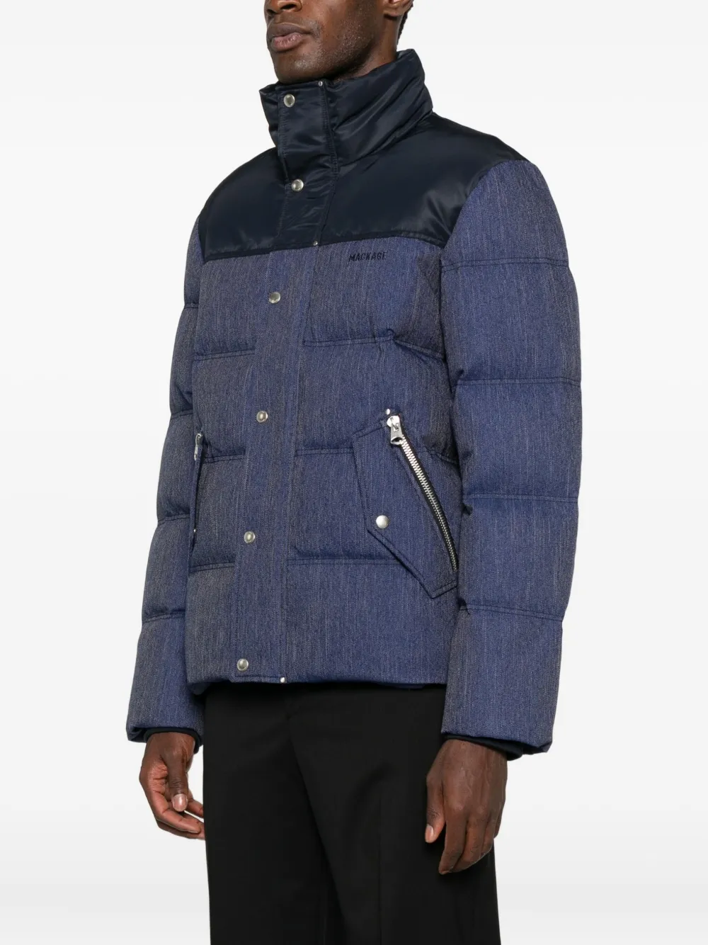 Mackage Everett gewatteerd jack Blauw