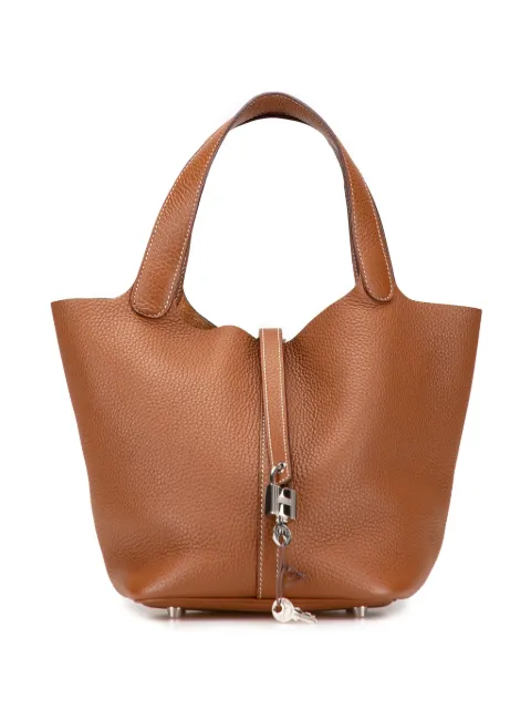 Hermès Pre-Owned 2022 Clemence Picotin Lock 18 handbag