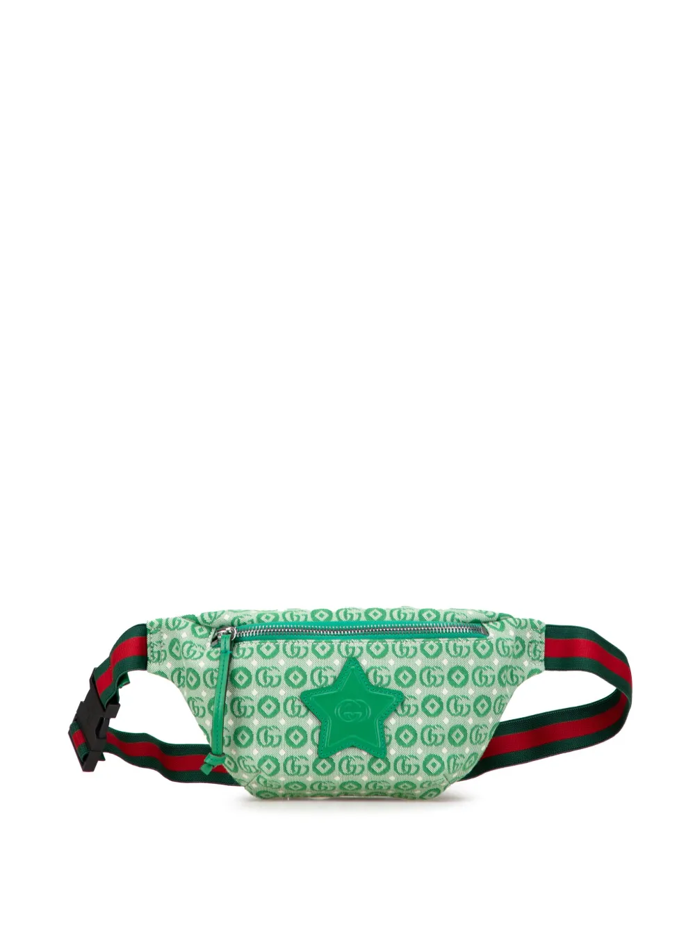 Gucci Pre-Owned 2000-2015 Kids GG Canvas Star belt bag | Green | Image 1